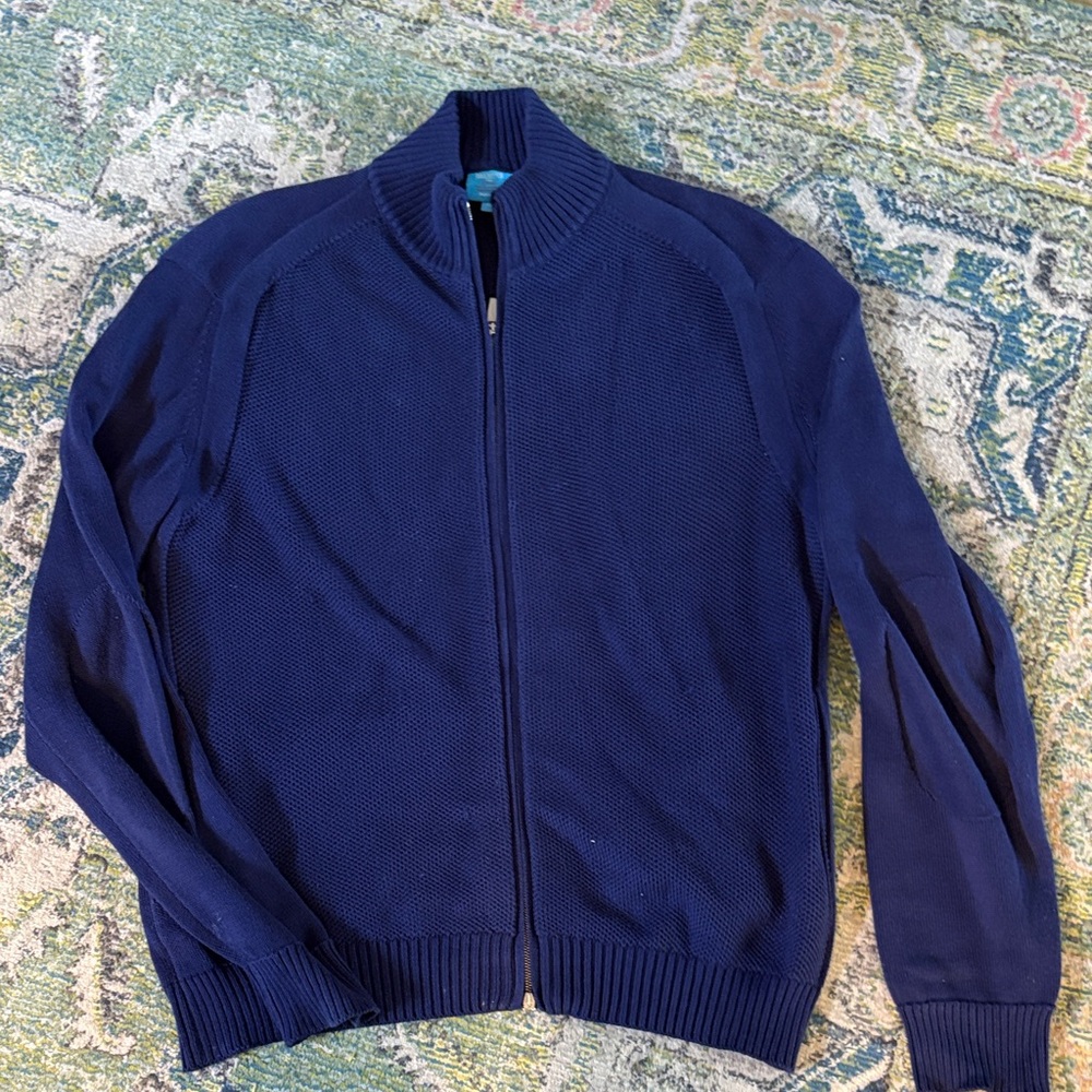 Dalmine Men's Blue Sweater